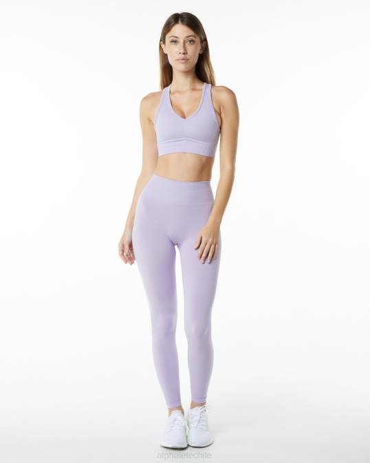 amplificar sujetador mujer Alphalete 08R8128 ropa lila brumosa violeta