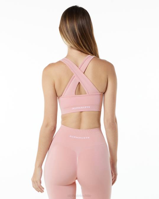 amplificar sujetador mujer Alphalete 08R8130 ropa flor rosa