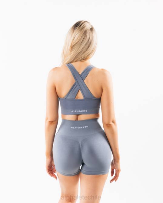 amplificar sujetador mujer Alphalete 08R817 ropa agua quieta azul