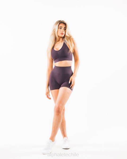 amplificar sujetador mujer Alphalete 08R823 ropa paloma morada