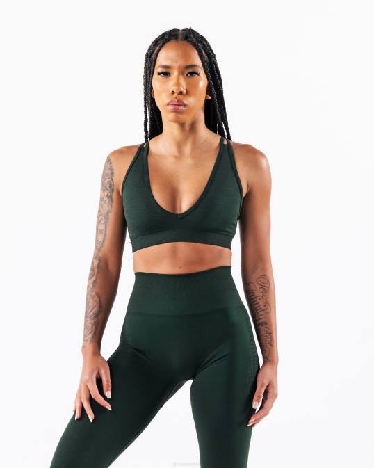 amplificar sujetador v profundo mujer Alphalete 08R87 ropa parque central verde