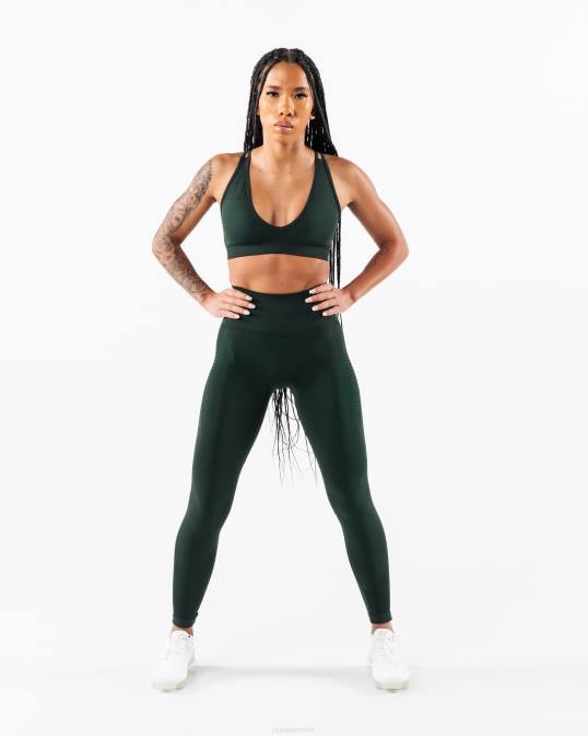 amplificar sujetador v profundo mujer Alphalete 08R87 ropa parque central verde