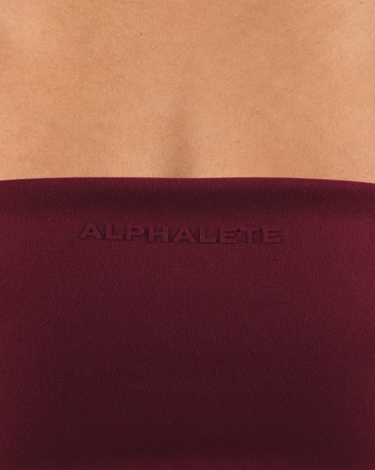 bandeau de aura mujer Alphalete 08R827 ropa grulla roja