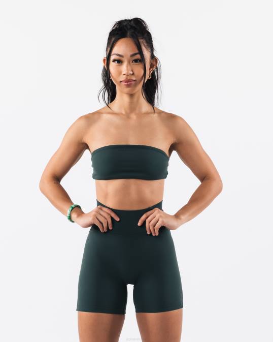 bandeau de aura mujer Alphalete 08R832 ropa verde ciprés