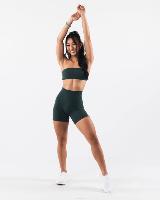 bandeau de aura mujer Alphalete 08R832 ropa verde ciprés