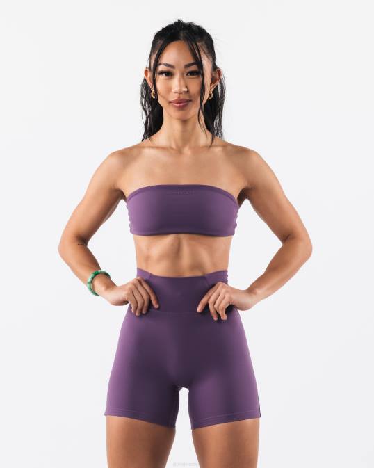 bandeau de aura mujer Alphalete 08R833 ropa aster morado