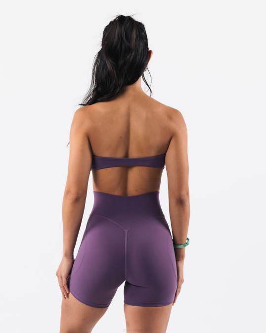 bandeau de aura mujer Alphalete 08R833 ropa aster morado