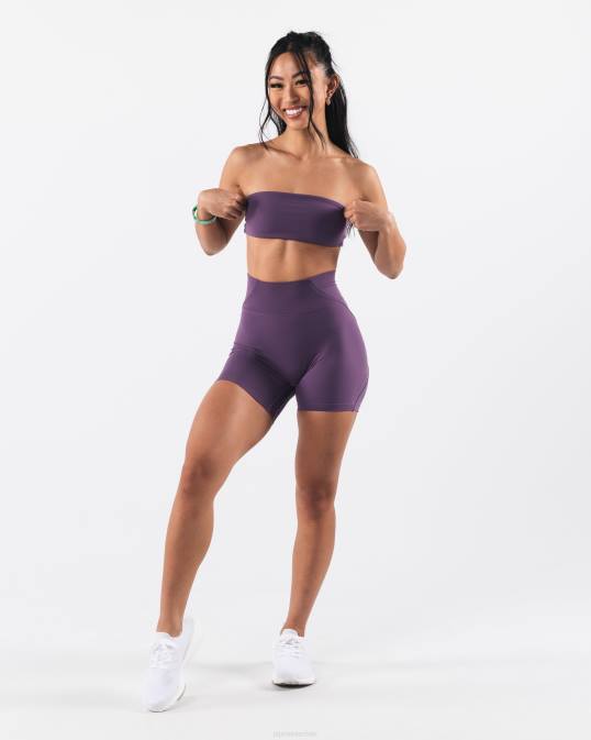 bandeau de aura mujer Alphalete 08R833 ropa aster morado
