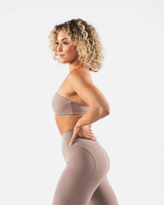 bandeau de aura mujer Alphalete 08R847 ropa marrón arena