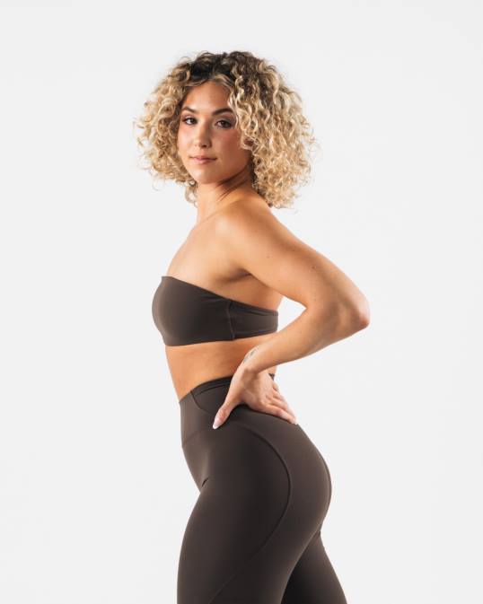 bandeau de aura mujer Alphalete 08R853 ropa marrón cachemira