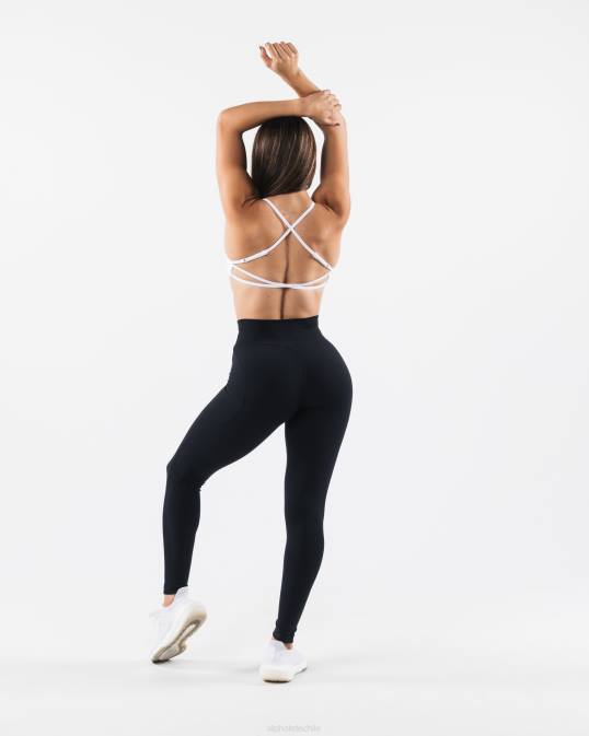 sujetador con tiras aura mujer Alphalete 08R842 ropa blanco