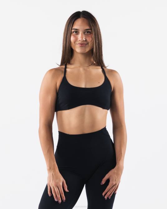 sujetador con tiras aura mujer Alphalete 08R857 ropa negro