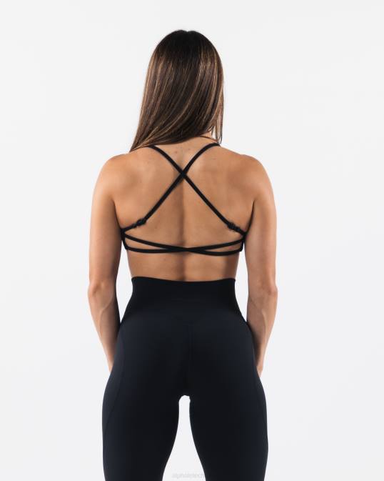sujetador con tiras aura mujer Alphalete 08R857 ropa negro