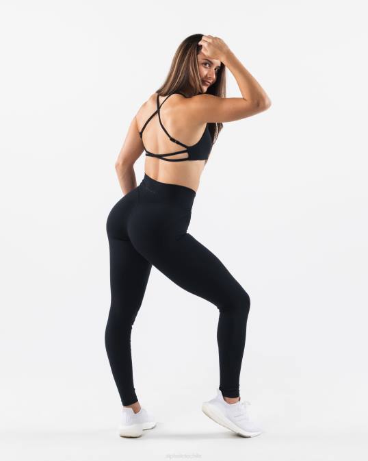 sujetador con tiras aura mujer Alphalete 08R857 ropa negro