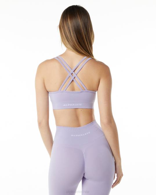 sujetador de renacimiento mujer Alphalete 08R8129 ropa lila brumosa violeta