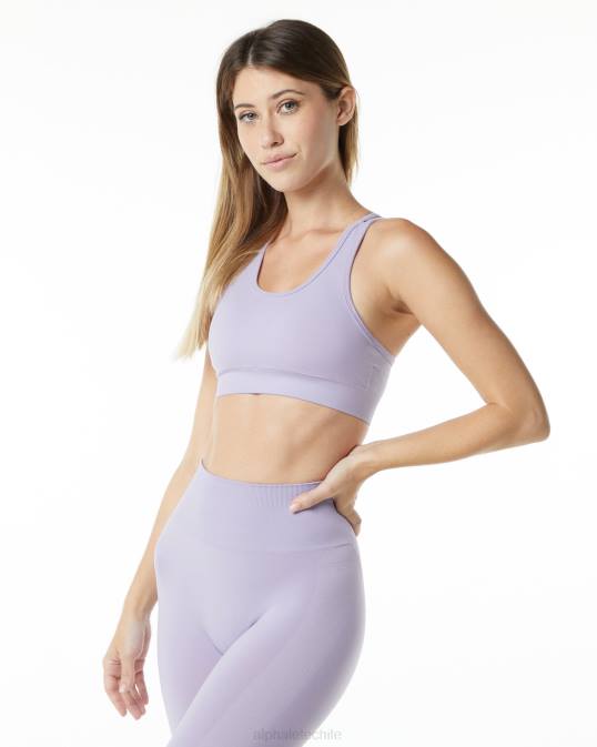 sujetador de renacimiento mujer Alphalete 08R8129 ropa lila brumosa violeta