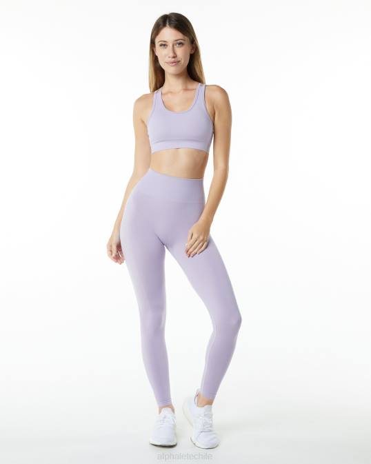 sujetador de renacimiento mujer Alphalete 08R8129 ropa lila brumosa violeta