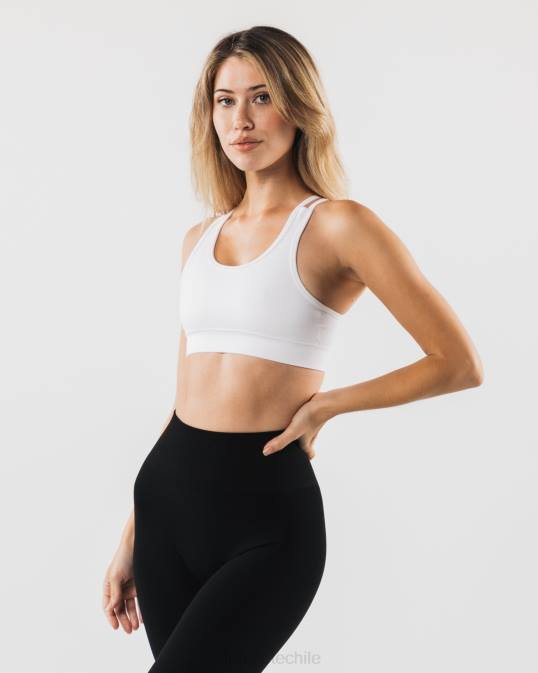 sujetador de renacimiento mujer Alphalete 08R878 ropa blanco