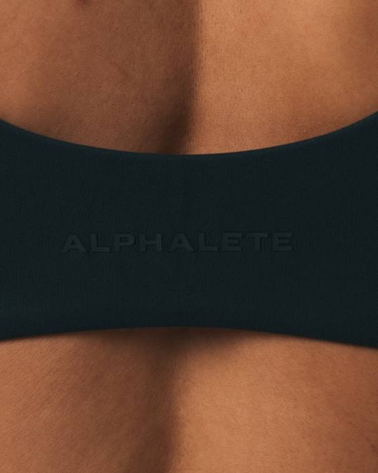 sujetador esculpido aura mujer Alphalete 08R830 ropa verde ciprés