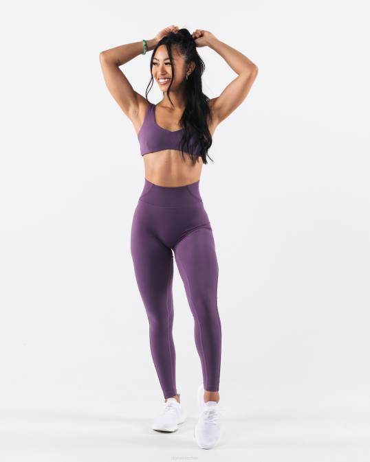 sujetador esculpido aura mujer Alphalete 08R835 ropa aster morado