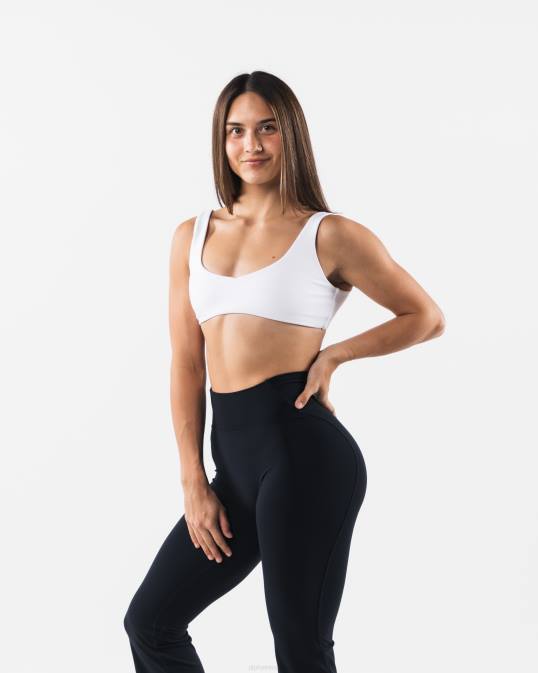 sujetador esculpido aura mujer Alphalete 08R843 ropa blanco