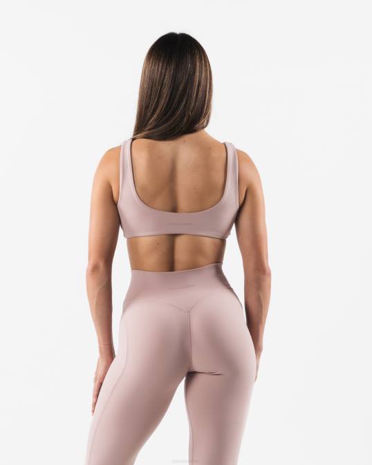 sujetador esculpido aura mujer Alphalete 08R846 ropa marrón porcelana