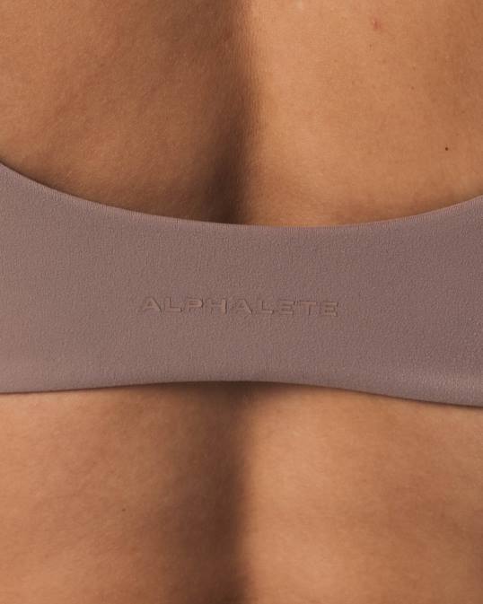 sujetador esculpido aura mujer Alphalete 08R849 ropa marrón arena