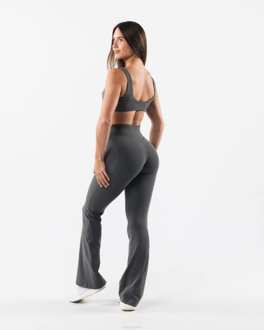 sujetador esculpido aura mujer Alphalete 08R852 ropa gris peltre
