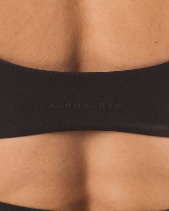 sujetador esculpido aura mujer Alphalete 08R855 ropa marrón cachemira