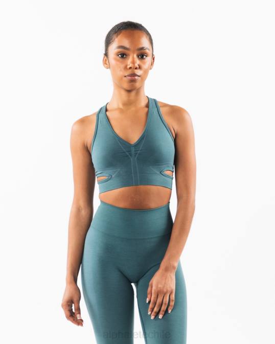 sujetador estrato mujer Alphalete 08R8108 ropa océano azul