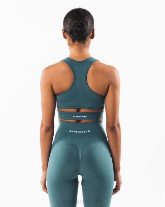 sujetador estrato mujer Alphalete 08R8108 ropa océano azul