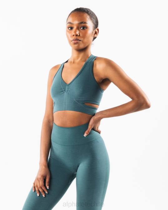 sujetador estrato mujer Alphalete 08R8108 ropa océano azul