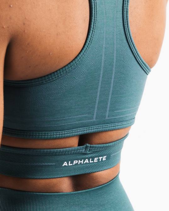 sujetador estrato mujer Alphalete 08R8108 ropa océano azul