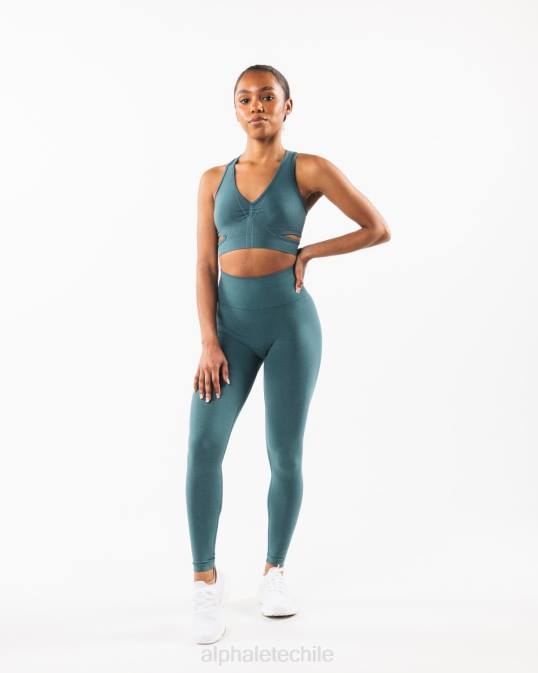sujetador estrato mujer Alphalete 08R8108 ropa océano azul