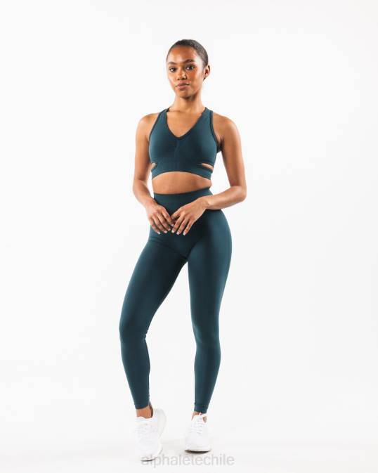 sujetador estrato mujer Alphalete 08R8110 ropa azul medianoche
