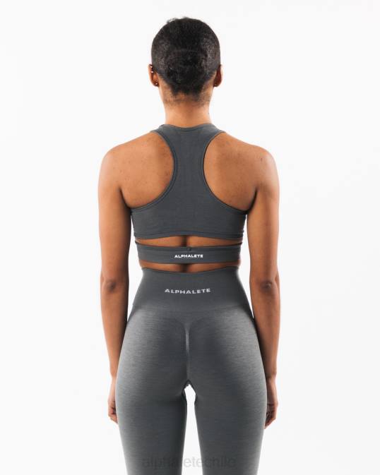 sujetador estrato mujer Alphalete 08R8112 ropa humo gris