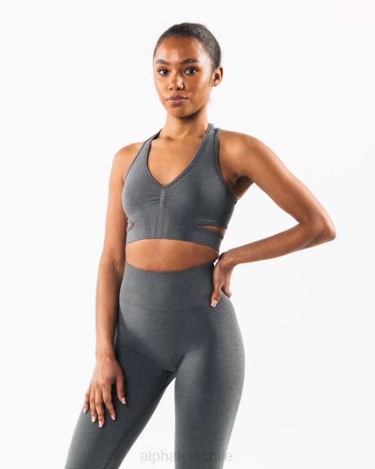 sujetador estrato mujer Alphalete 08R8112 ropa humo gris