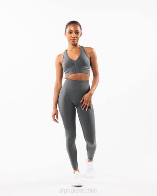 sujetador estrato mujer Alphalete 08R8112 ropa humo gris