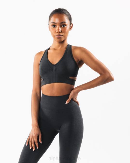 sujetador estrato mujer Alphalete 08R8114 ropa gris sombra