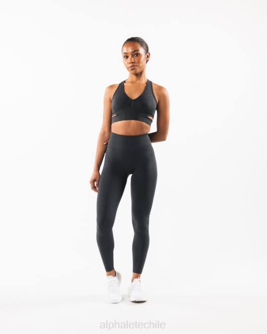 sujetador estrato mujer Alphalete 08R8114 ropa gris sombra