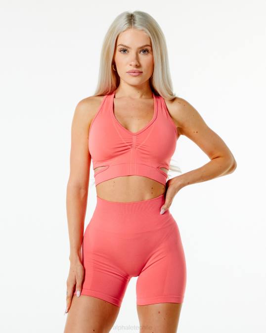 sujetador estrato mujer Alphalete 08R8117 ropa píxel rosa