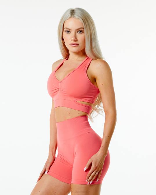 sujetador estrato mujer Alphalete 08R8117 ropa píxel rosa