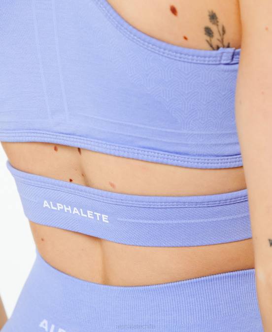 sujetador estrato mujer Alphalete 08R8119 ropa violeta digital violeta