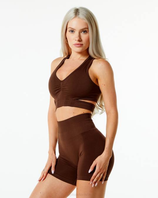 sujetador estrato mujer Alphalete 08R8133 ropa marrón rico