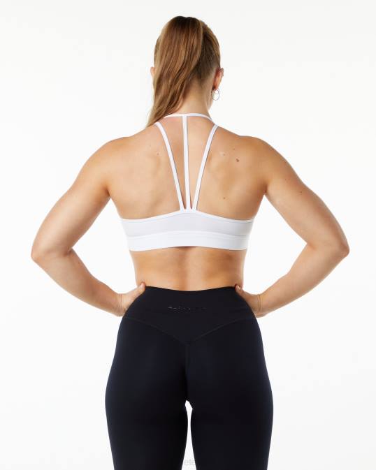 sujetador triple alphalux mujer Alphalete 08R8140 ropa blanco