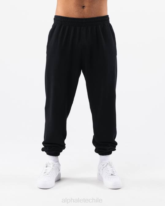 jogger natural teñido tierra unisexo Alphalete 08R8463 ropa negro