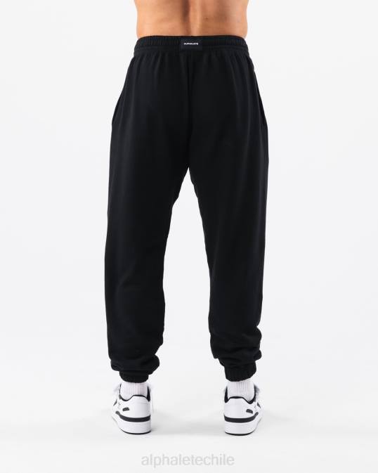 joggers con gráfico teñido tierra unisexo Alphalete 08R8459 ropa negro