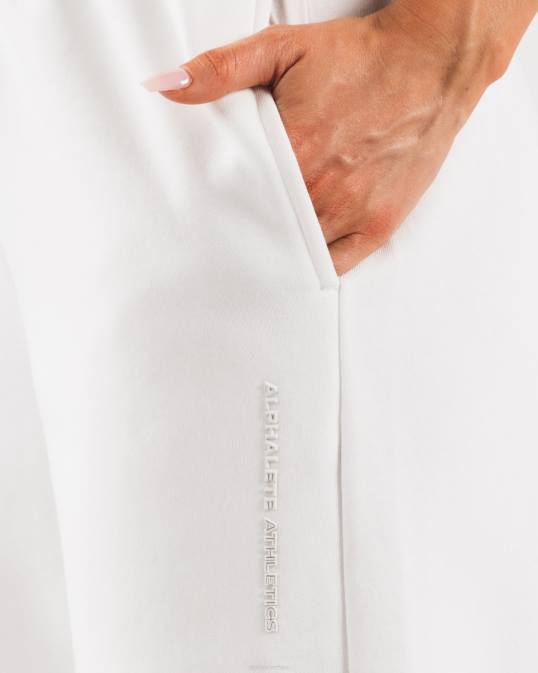 pantalón de origen unisexo Alphalete 08R8447 ropa blanco
