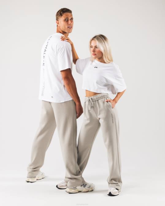 pantalón de origen unisexo Alphalete 08R8448 ropa gris nublado