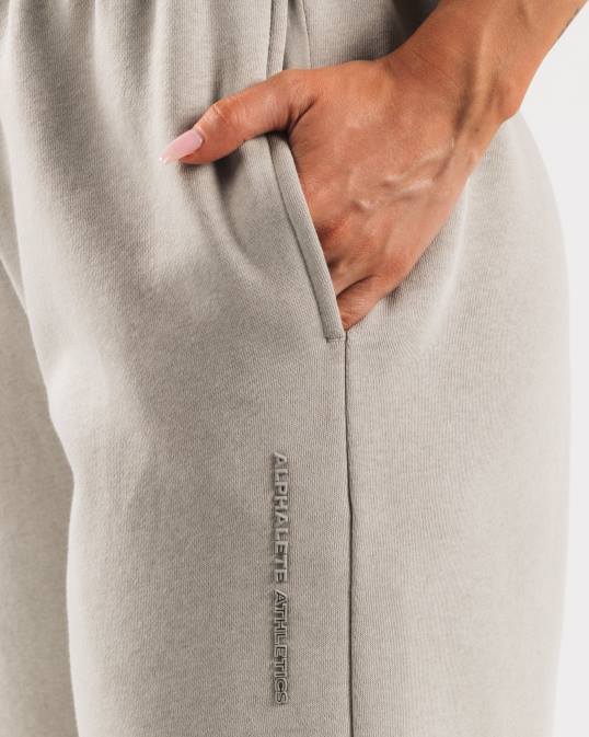 pantalón de origen unisexo Alphalete 08R8448 ropa gris nublado